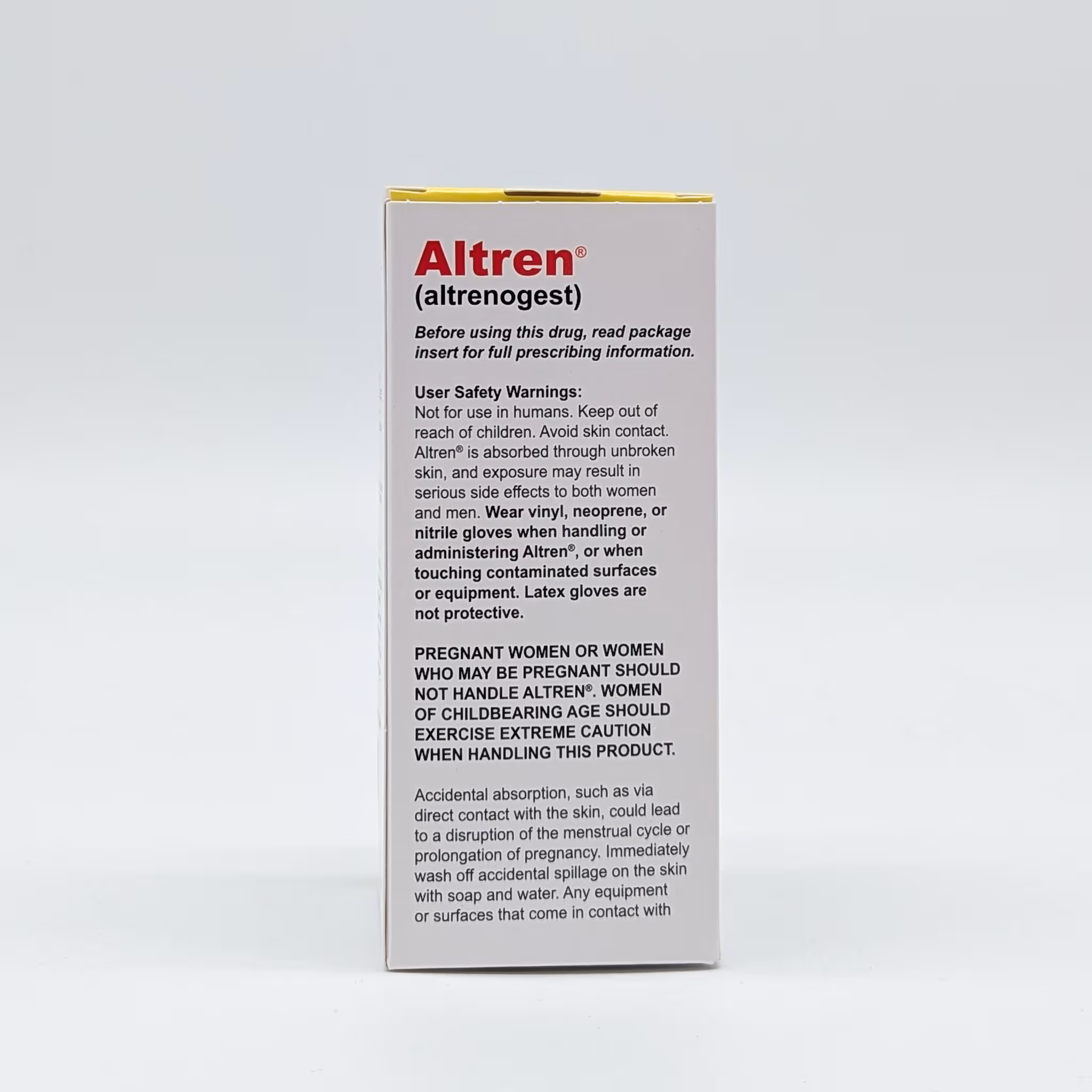 Altren® 150 mL carton, view A