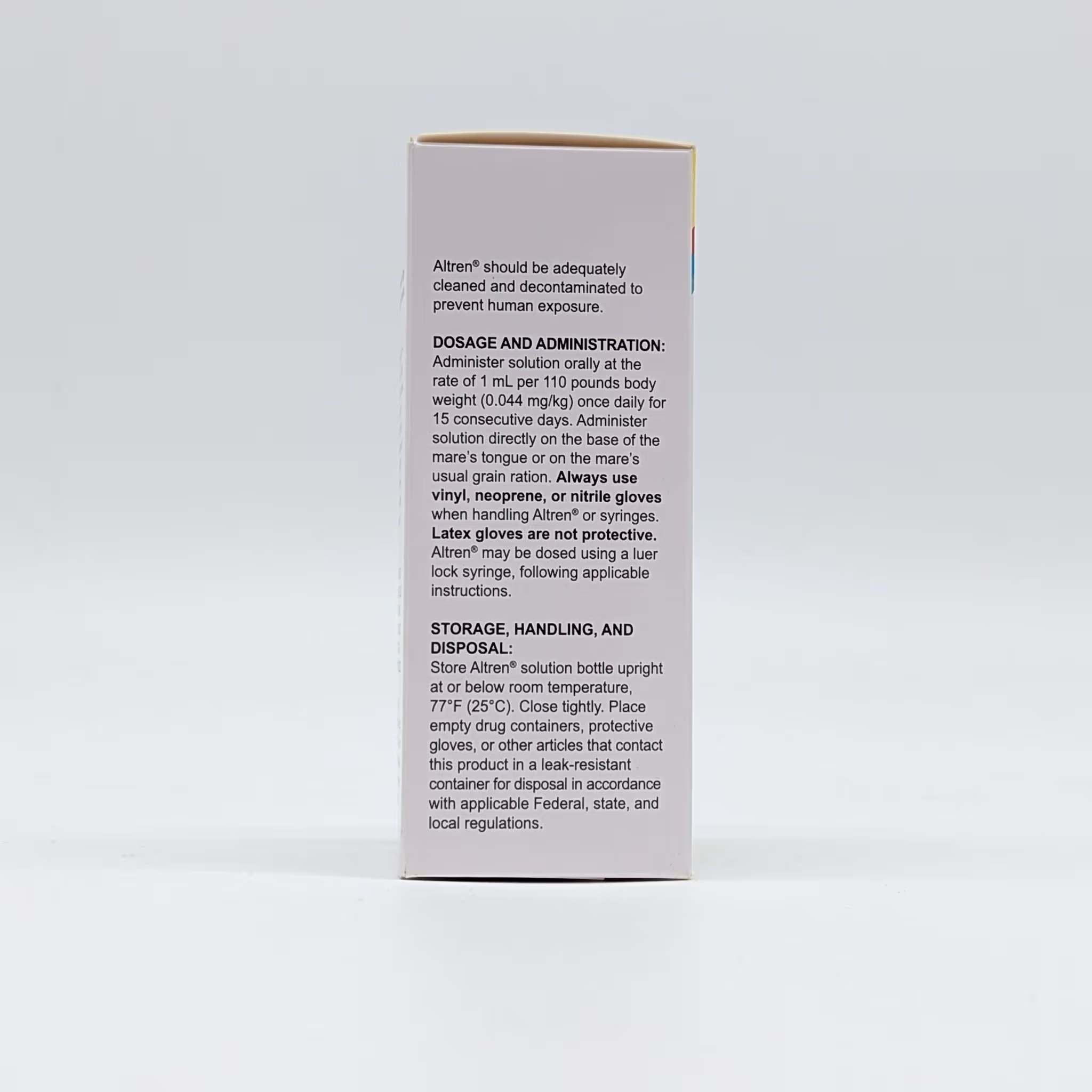 Altren® 150 mL carton, view B
