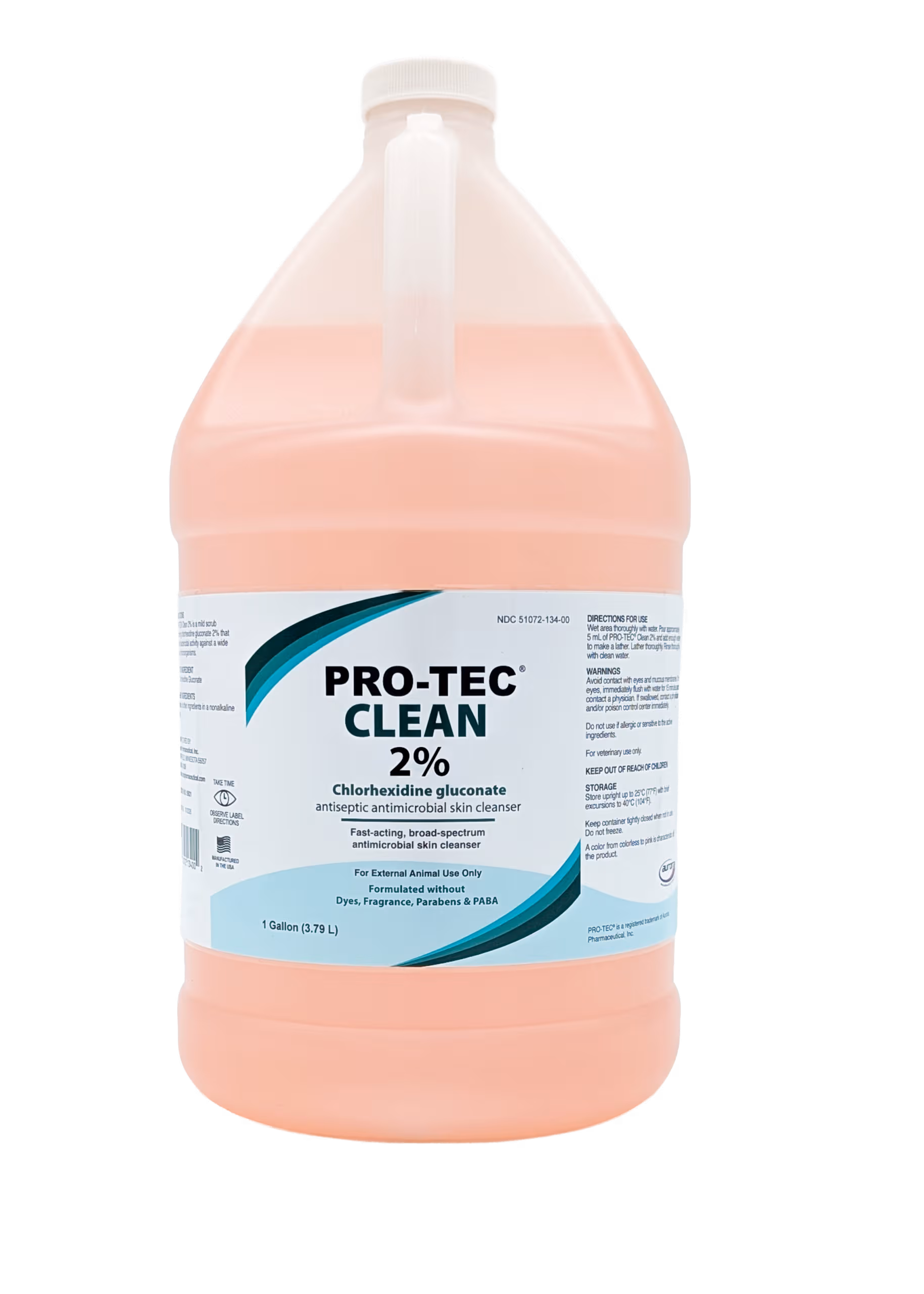 PRO-TEC® Clean 2%, front transparent