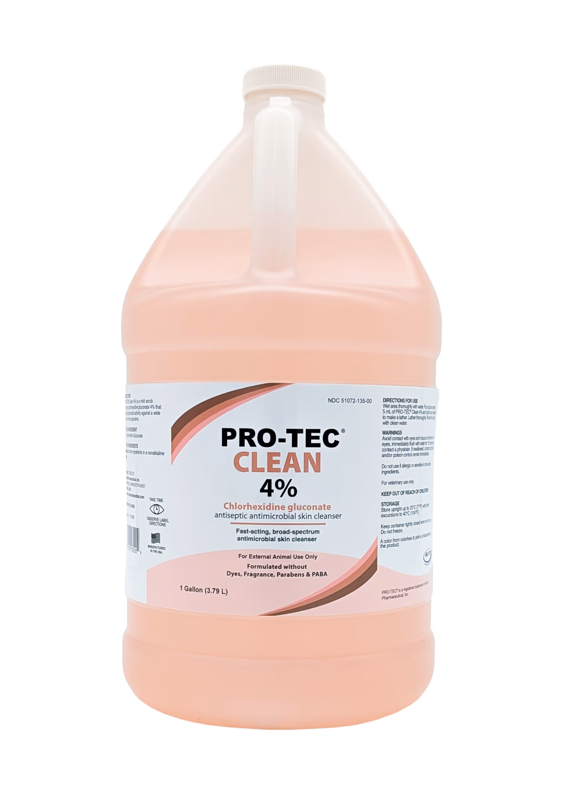 PRO-TEC® Clean 4%, front transparent