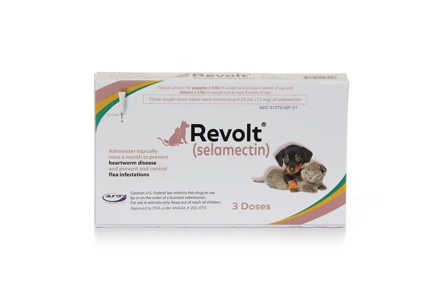 Revolt® for Cats 3-pack, front