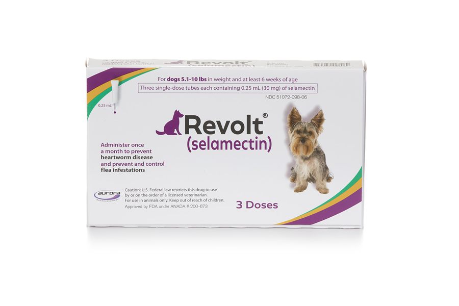 Revolt® for Dogs 3-pack 5.1–10 lbs, front